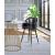 Barbosa Faux Leather Counter Stool with Espresso Wood Legs