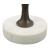 Bonita Aluminum/Marble Accent Table