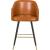 Barbosa Faux Leather Counter Stool with Espresso Wood Legs