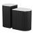 Ormara Marble/Wood Side Table Set