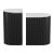Ormara Marble/Wood Side Table Set