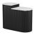 Ormara Marble/Wood Side Table Set