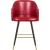 Barbosa Faux Leather Counter Stool with Espresso Wood Legs