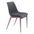 Magnus Faux Leather/Steel Dining Chair
