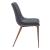 Magnus Faux Leather/Steel Dining Chair