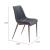 Magnus Faux Leather/Steel Dining Chair