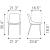 Magnus Faux Leather/Steel Dining Chair