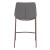 Magnus Faux Leather/Steel Counter Stool