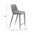 Magnus Faux Leather/Steel Counter Stool