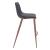 Magnus Faux Leather/Steel Barstool