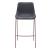 Magnus Faux Leather/Steel Barstool