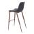 Magnus Faux Leather/Steel Barstool