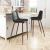 Magnus Faux Leather/Steel Barstool