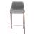 Magnus Faux Leather/Steel Barstool