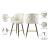 Barbosa Faux Leather Counter Stool with Espresso Wood Legs