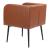 Horbat Faux Leather/Steel Dining Chair