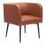 Horbat Faux Leather/Steel Dining Chair