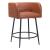 Horbat Faux Leather/Steel Counter Stool