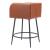Horbat Faux Leather/Steel Counter Stool