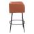 Horbat Faux Leather/Steel Barstool