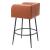 Horbat Faux Leather/Steel Barstool