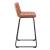 Pago Faux Leather/Steel Barstool