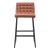 Pago Faux Leather/Steel Barstool