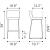 Pago Faux Leather/Steel Barstool