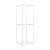 Zuo Glass/Steel Chair Display