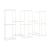 Zuo Glass/Steel Adjustable Shelf