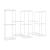 Zuo Glass/Steel Adjustable Shelf