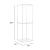 Zuo Glass/Steel Chair Display