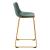 Augusta Faux Leather/Steel Barstool