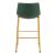 Augusta Faux Leather/Steel Barstool