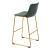 Augusta Faux Leather/Steel Barstool