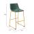 Augusta Faux Leather/Steel Barstool