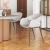 Limay Faux Leather/Steel Dining Chair