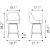 Keppel Faux Leather/Steel Swivel Counter Stool