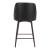 Keppel Faux Leather/Steel Swivel Counter Stool