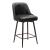 Keppel Faux Leather/Steel Swivel Counter Stool