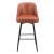 Keppel Faux Leather/Steel Swivel Barstool