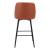 Keppel Faux Leather/Steel Swivel Barstool