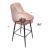 Keppel Faux Leather/Steel Swivel Barstool