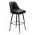 Keppel Faux Leather/Steel Swivel Barstool