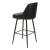 Keppel Faux Leather/Steel Swivel Barstool