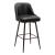 Keppel Faux Leather/Steel Swivel Barstool