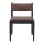 Roxas Faux Leather/Wood Dining Chair