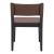 Roxas Faux Leather/Wood Dining Chair