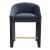 Emas Faux Leather/Steel Counter Stool
