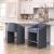 Emas Faux Leather/Steel Counter Stool